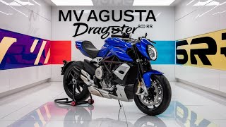 MV Agusta Dragster 800 RR Review  A Masterpiece of Performance and Style [upl. by Tove]