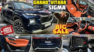 2024 Grand Vitara Sigma Base to Top Modification With Price ✅ Grand Vitara Base Model [upl. by Lasiaf]