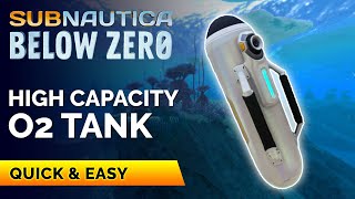 High Capacity Tank Fragments Location  SUBNAUTICA BELOW ZERO [upl. by Cnut]