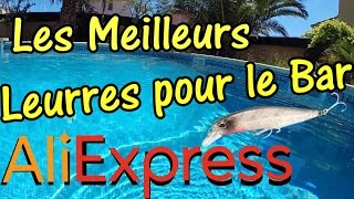 Les meilleurs leurres AliExpress pour la pêche du bar  BEST ALIEXPRESS LURE FOR SEABASS [upl. by Nigel]