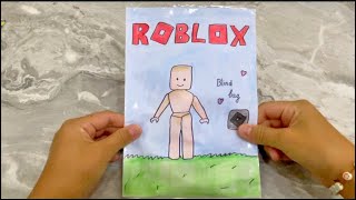 🌷Paper surprise 🌷 Asmr tutorial 💕Roblox outfit👗 blind bag💖 [upl. by Eintruok]