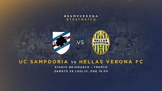 TEST MATCH Sampdoria  Hellas Verona [upl. by Gayelord]