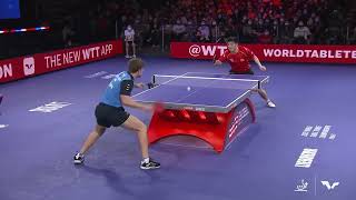 FAN Zhendong CHN vs MOREGARD Truls SWE Slow Motion [upl. by Yllen]