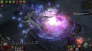 PoE 321 AFK Simulacrum wave 30 6 stack while watching Sushi recraft the bow [upl. by Drofxer]