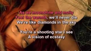 Diamonds  Rihanna Karaoke  with Lyrics [upl. by Yrred496]