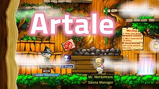 eat sleep artale old school maplestory classic in maplestory worlds [upl. by Patrizius]