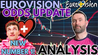 💲 Eurovision 2024 Odds New Number 1🇨🇭 Odds UPDATE amp ANALYSIS  Eurovision 2024 [upl. by Hsac]