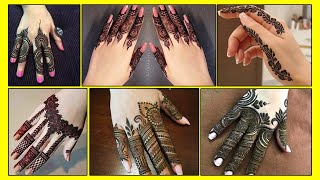 Fingers Mehndi Design Collections  Latest Mehndi Design  Bridal Finger Mehndi Style [upl. by Kwang509]