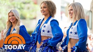 Dallas Cowboys Cheerleaders talk ‘America’s Sweethearts’ series [upl. by Lauraine]