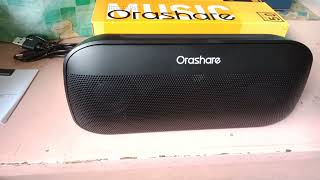 Orashare BS05 Bluetooth Speaker Short Sound Test 2 [upl. by Nadya]