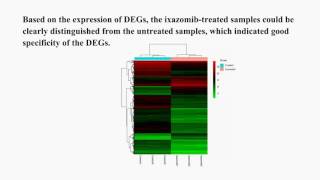 139686Microarray and bioinformatics analysis of ixazomib on colorectal cancer [upl. by Cirdes]