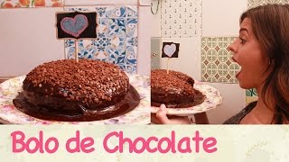 O melhor BOLO de CHOCOLATE que existe no mundo  TPM pra que te quero [upl. by Memberg]