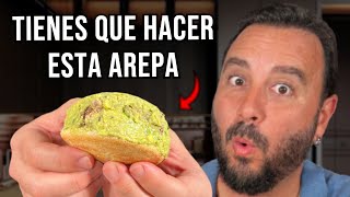 Cómo hacer LA MEJOR AREPA RELLENA  Arepa rellena de carne y guacamole  Receta Fácil [upl. by Cirle]