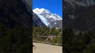 Unreal View of Annapurna Himalayas from Manang travel lifestyle mountains [upl. by Yrrag]