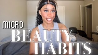 10 MICRO BEAUTY HABITS boosts appearance and confidence🤍✨ [upl. by Ashling]