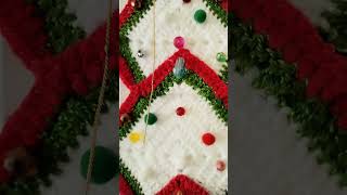 Árbol de navidad para la puerta holidayswithyoutube [upl. by Nylorahs]