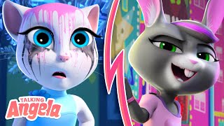 Little Miss Perfect BATTLE 😇🎵 Talking Angela Song Playlist [upl. by Niwle]