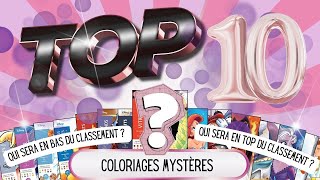 TOP 10 coloriages mystères Disney  Hachette Heroes [upl. by Ecadnac]