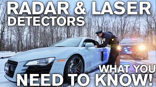 Radar amp Laser Detectors WHAT YOU NEED TO KNOW Audi R8 [upl. by Vivian]