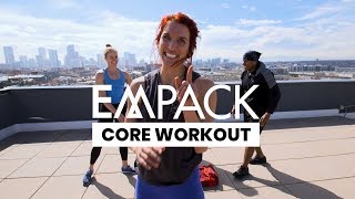 Full Core Workout with Em and the EmPack [upl. by Tnirb]