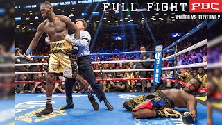 Wilder vs Stiverne 2 FULL FIGHT November 4 2017  PBC on Showtime [upl. by Kilian]