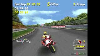 Moto Racer World Tour  Gameplay PSX PS One HD 720P Playstation classics [upl. by Launam753]