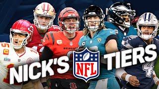 Steelers 49ers Bengals land in Nicks Potentially Dangerous tier of Week 8  FIRST THINGS FIRST [upl. by Rowe]