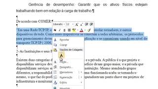 Normas da ABNT no Word [upl. by Lina142]