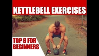 Top 8 Kettlebell Exercises for Beginners  Chandler Marchman [upl. by Zebulon673]