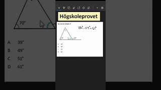 Högskoleprovet matematik matte enkelt utbildning högskoleprovet tips tricks studera skola [upl. by Inahs296]