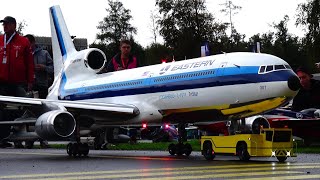 Eastern Heavy Lockheed L1011 RC Turbine Scale Model Airliner [upl. by Ainaled]