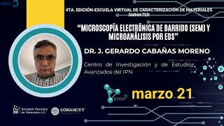 MICROSCOPÍA ELECTRÓNICA DE BARRIDO SEM Y MICROANÁLISIS POR EDS [upl. by Eelorac]