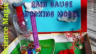 Rain Gauge Working model [upl. by Tonia]