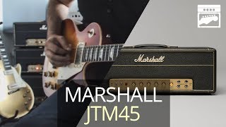 Marshall JTM45 2245 Plexi Amp Demo [upl. by Ayatnwahs]