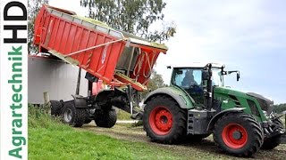 JOHN DEERE 7500 VS KRONE BiG X700  Fendt 828 820 930 Traktoren  Maishäckseln  AgrartechnikHD [upl. by Nottirb]