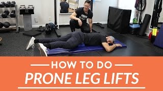 Activate your lateral hamstrings and glutes with no equipment [upl. by Laveen]