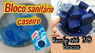 BLOCO SANITÃRIO CASEIRO PARA CAIXA ACOPLADA  VASO LIMPO [upl. by Nairadas]