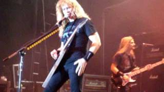 Megadeth  1320 Live Premiere with vocals Perth 2009 Front Row [upl. by Sebbie929]