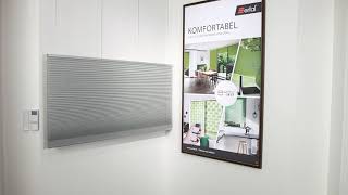 Smart Home Sonnenschutz  erfal Plissees  freihängende Anlage ESM 5 [upl. by Phaidra]