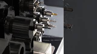 How does our Swiss Type CNC Lathe machine steel workpiece  SWISS TYPE CNC LATHE [upl. by Syned180]