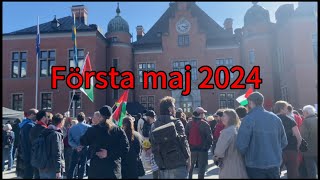 Första maj 2024 Umeå [upl. by Sondra]