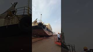 THIS IS CALLED ACCOMODATION BARGE❗❗ trending shipyard youtubeshorts boat accomodation [upl. by Cristy]