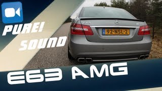 Mercedes E63 AMG PURE Acceleration Sound [upl. by Maril]