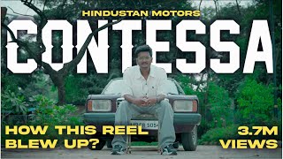 How I Make Reels Ft Hindustan Motors Contessa [upl. by Llyrrad540]