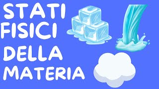 STATI FISICI DELLA MATERIA [upl. by York]