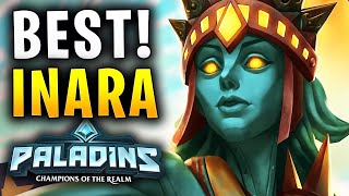 PEAK INARA MOMENTS  Paladins Gameplay Build [upl. by Idden719]