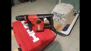 Hilti TE15C Anwendung  How to use a Hilti TE15C [upl. by Westleigh445]