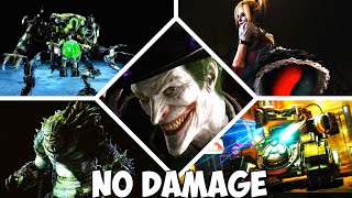 Batman™ Arkham Knight ➤ ALL BOSSES DLC amp TRUE Ending  NO DAMAGE HARD 4K60ᶠᵖˢ UHD [upl. by Dun]