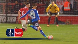 FC United of Manchester 14 Chesterfield  Emirates FA Cup 201516 R1  Goals amp Highlights [upl. by Jaye]