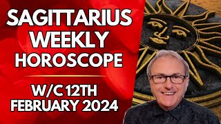 Sagittarius Horoscope Weekly Astrology from 12th February 2024 [upl. by Anuahsed]